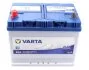 Аккумуляторная батарея, 70Ah / 630A (12V), Blue Dynamic E24, (L+), (261x175x220) VARTA 570413063 3132 (фото 1)