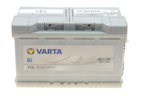 Аккумуляторная батарея, 85Ah / 800A (12V), Silver Dynamic F19, (R+), (315x175x190) VARTA 585400080 3162