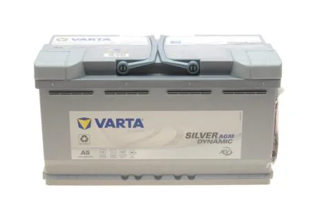 Акумулятор  SILVER DYNAMIC AGM 12V 95AH, 850A L- 353X175X190 VARTA 595901085J382