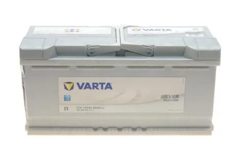 Батарея аккумуляторная Silver Dynamic 12В 110Ач 920A(EN) R+ VARTA 6104020923162