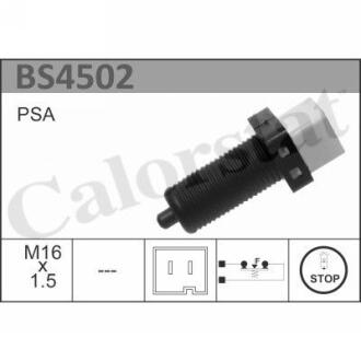 PEUGEOT Выключатель STOP-сигналов 405 -92, 605 -99. Vernet BS4502