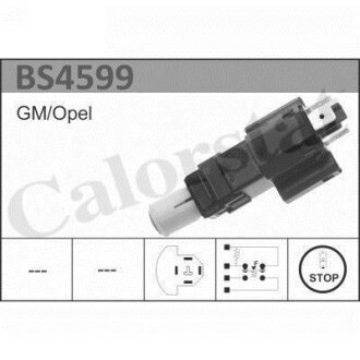 OPEL Выключатель STOP-сигналов CORSA 00-, Vernet BS4599