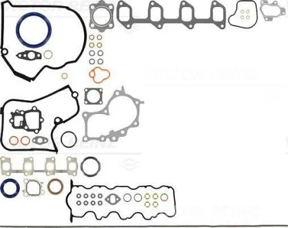 Комплект прокладок TOYOTA двигателя VICTOR REINZ 01-52929-01