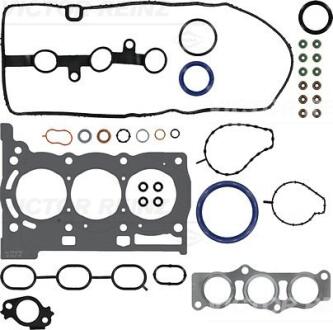 A_Комплект прокладок, двигун Citroen C1/Peuageot 107/Toyota Aygo 1.0 VICTOR REINZ 01-53425-01