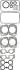 Комплект прокладок двигуна SUBARU EJ25/EJ253 Forester/Legacy \'\'2.5 \'\'03-12 VICTOR REINZ 01-53905-03 (фото 1)