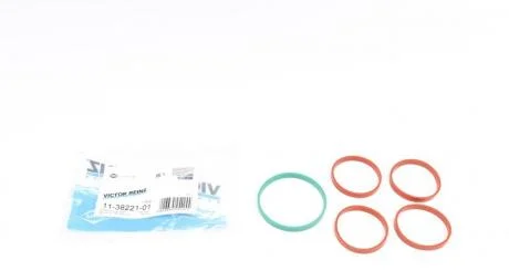 Прокладка коллектора GM CRUZE/ASTRA/INSIGNIA/MOKKA/SIGNUM/VECTRA/ZAFIRA 05- 1.8 впускного (компл.) VICTOR REINZ 11-38221-01