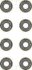 A_Комплект сальників клапану TOYOTA 1AD-FTV, 1VD-FTV, 2AD-FHV, 2AD-FTV, 05- VICTOR REINZ 12-53854-02 (фото 1)