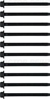 Комплект болтів з шестигранною головкою з чорного металу VICTOR REINZ 14-32344-02