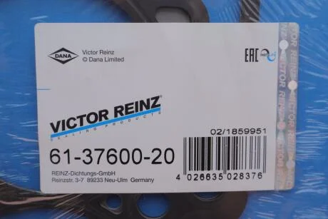 Прокладка VICTOR REINZ 61-37600-20