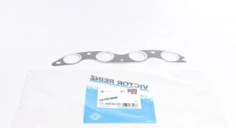 Прокладка випускного колектора LAND ROVER FREELANDER I LOTUS ELISE MG MG TF, MG ZR, MG ZS, MG ZT, MG ZT- T, MGF ROVER 100, 100 / METRO, 200, 200 II, 25 I, 400, 400 II 1.4/1.6/1.8 10.89-12.09 VICTOR REINZ 71-34839-00