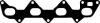 Прокладка коллектора TOYOTA COROLLA/CARINA/CELICA 88-97 впуск. VICTOR REINZ 71-52583-00 (фото 1)