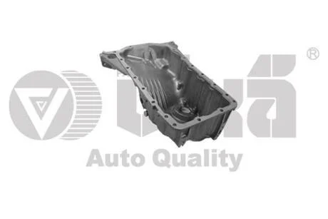 Поддон масляный алюминиевый с отверстием Skoda Superb (02-08)/VW Passat (97-05)/Audi A4 (99-05),A6 (98-05) Vika 11030038001