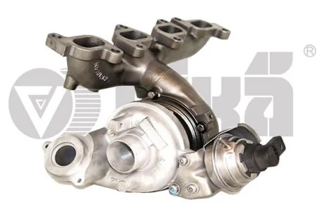 Турбокомпресор з випускним колектором Skoda Octavia (04-13) / VW Caddy (10-15,15 -), Golf (05-13,11 -), Passat (10-14), Tiguan (07-) Vika 22531571801
