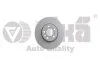Диск гальмівний передній VW Sharan (01-10), T4 (96-04)/Seat Alhambra (01-10) Vika 66151093401 (фото 1)