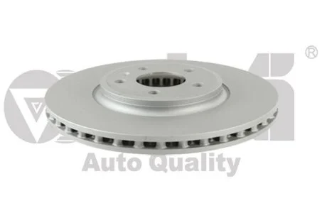 Диск гальмівний передній Audi A4 (08-12), Q5 (09-12) (перфорована лінія Geomed) Vika 66151717401