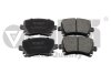 Колодки гальмівні задні Skoda Octavia (04-13)/VW Golf (04-), Jetta (06-11), Touran (03-10) / Seat Leon (06-13), Toledo (05-09) Vika 66980001701 (фото 1)