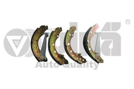 Комплект гальм.колодок з накладками Vika 66980004001