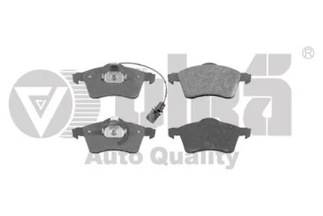 Комплект гальмівних колодок Vika 66980007801