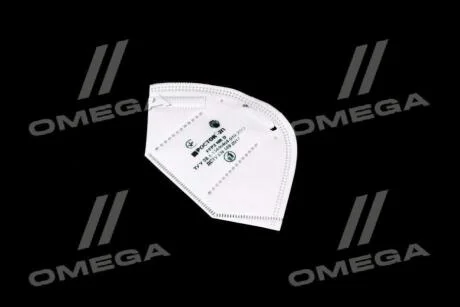 Респіратор протиаерозольний клас захисту ffp2, рівень захисту до 12 ГДК(VIROK) Vorel 83V201