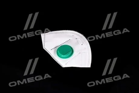 Респіратор протиаерозольний із клапаном клас захисту ffp1, рівень захисту до 4 ГДК(VIROK) Vorel 83V203