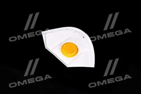 Респіратор протиаерозольний із клапаном клас захисту ffp2, рівень захисту до 12 ГДК(VIROK) Vorel 83V204