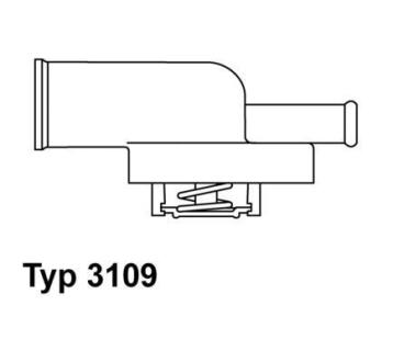 Термостат Fiat Lancia WAHLER 3109.87D