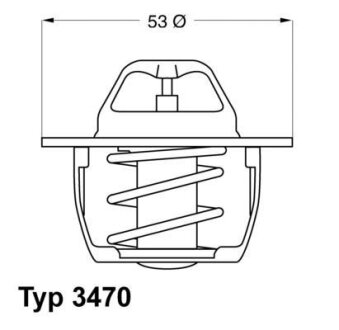 Термостат Mitsubishi Opel Renault Volvo WAHLER 3470.89D50