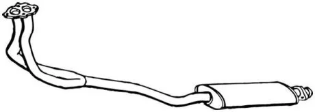 Центр. глушник,випускна сист. WALKER 14569