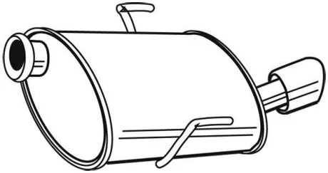 Деталі вихлопної системи WALKER 21475