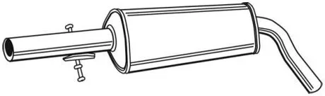 Центр. глушник,випускна сист. WALKER 21576