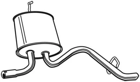 Деталі вихлопної системи WALKER 22072