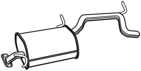 Глушник,випускна система WALKER 22174