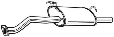 Деталі вихлопної системи WALKER 22268