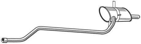 Деталі вихлопної системи WALKER 22379