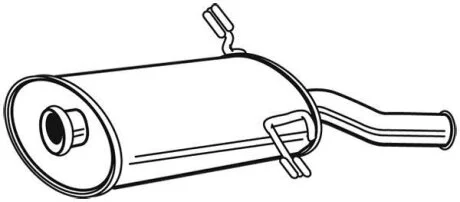 Глушитель выхлопных газов конечный WALKER 22485