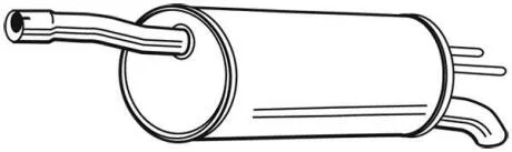 Деталі вихлопної системи WALKER 22512