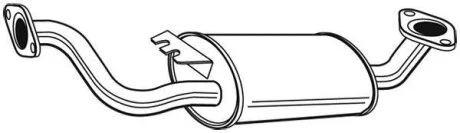 Центр. глушник,випускна сист. WALKER 22586