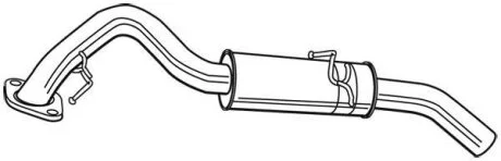 Глушник,випускна система WALKER 22587