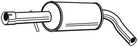 Центр. глушник,випускна сист. WALKER 22719