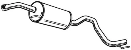 Средний глушитель выхлопных газов WALKER 22771