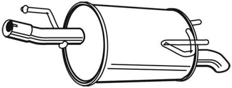 Глушник,випускна система WALKER 22786