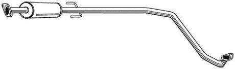 Центр. глушник,випускна сист. WALKER 22819