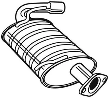 Деталі вихлопної системи WALKER 22914