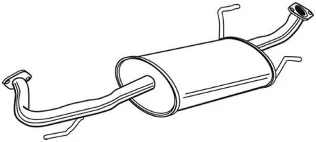 Центр. глушник,випускна сист. WALKER 22921