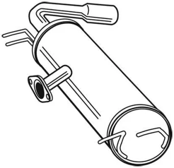 Глушник,випускна система WALKER 22963