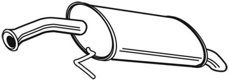 Задній. глушник,випускна сист. WALKER 22970