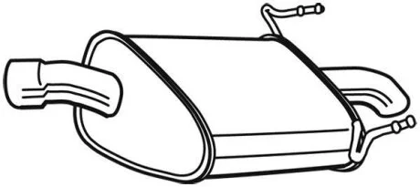 Деталі вихлопної системи WALKER 23032