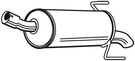 Деталі вихлопної системи WALKER 23138