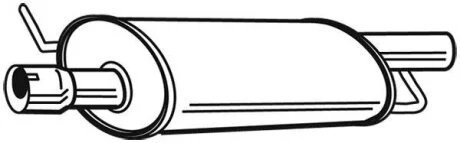 Центр. глушник,випускна сист. WALKER 23200