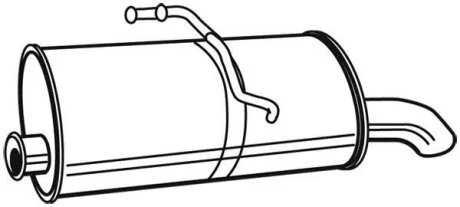 Деталі вихлопної системи WALKER 23289